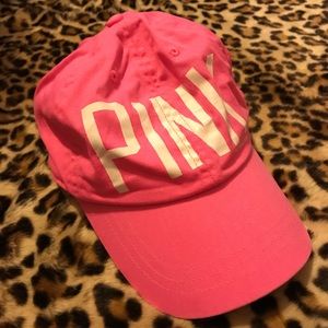 Victoria’s Secret hot pink hat